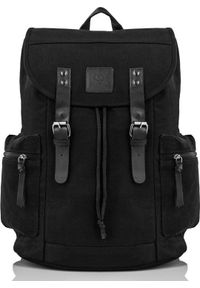 Paolo Peruzzi Plecak męski czarny PAOLO PERUZZI T-19-BL. Kolor: czarny #1