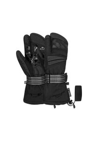 Rękawice narciarskie typu lobster Reusch Sweeber III R-TEX® XT. Kolor: czarny. Sezon: zima. Sport: narciarstwo