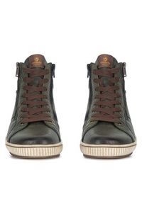 Remonte Sneakersy D0772-52 Zielony. Kolor: zielony. Materiał: skóra