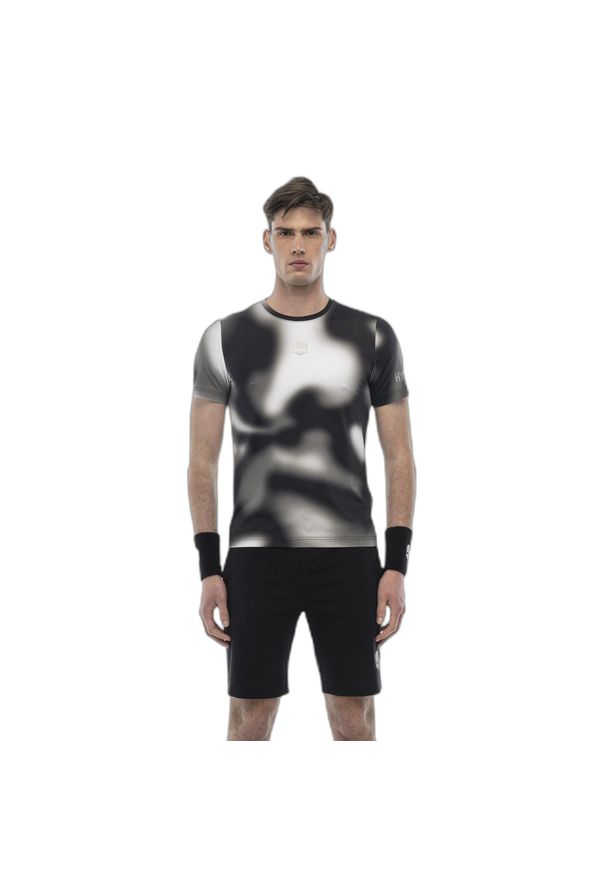 HYDROGEN - Koszulka Hydrogen Psychedelic Tech. Kolor: szary. Materiał: poliamid. Sport: tenis