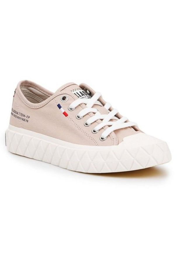 Buty Palladium Ace Cvs U 77014-278 różowe. Okazja: na co dzień. Nosek buta: okrągły. Kolor: różowy. Materiał: materiał, guma, syntetyk. Szerokość cholewki: normalna. Styl: casual, elegancki