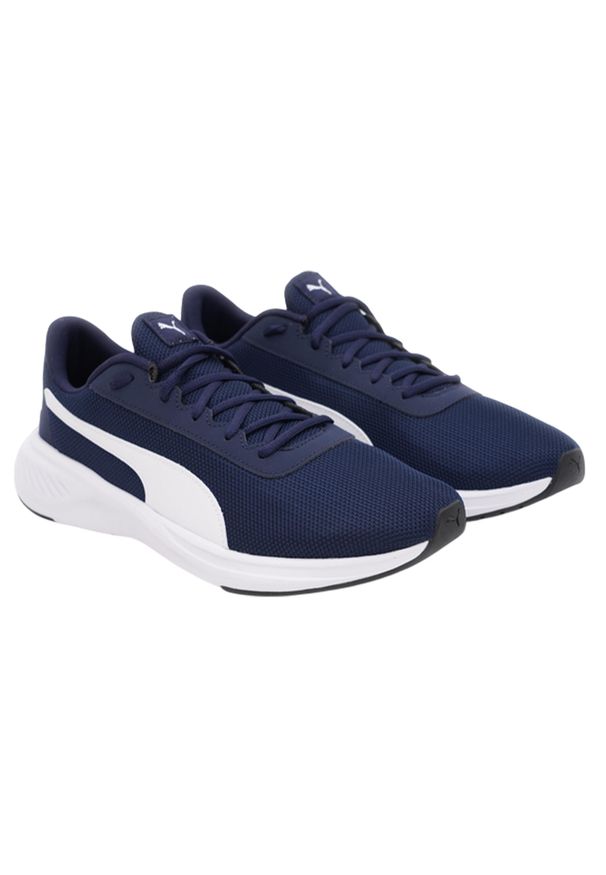 Puma - Męskie Buty Treningowe Night Runner V2. Kolor: niebieski, wielokolorowy, biały. Sport: turystyka piesza