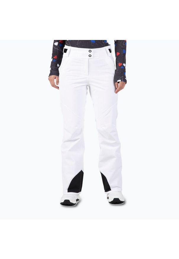 Spodnie narciarskie damskie Rossignol Diretta. Kolor: biały. Sezon: zima. Sport: narciarstwo
