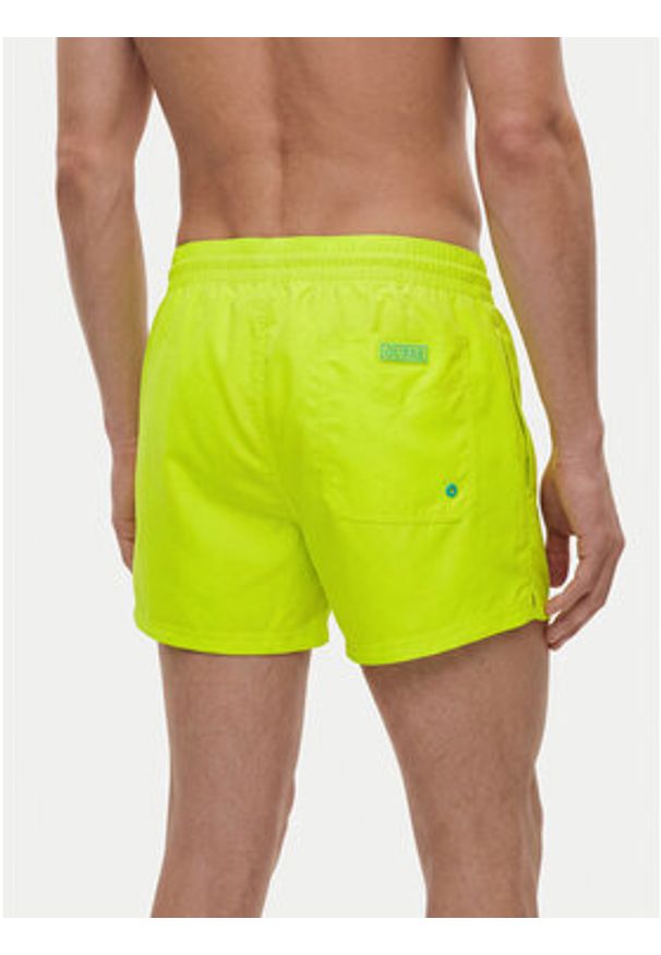 Guess Szorty kąpielowe F6GT25 WG282 SHORT Żółty Regular Fit. Kolor: żółty. Materiał: syntetyk