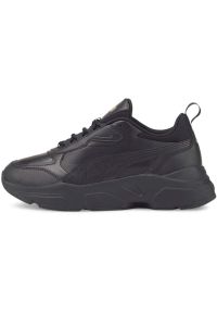 Buty Puma Cassia, Kobiety. Kolor: czarny. Materiał: guma, tkanina, skóra ekologiczna, materiał, syntetyk. Sport: turystyka piesza