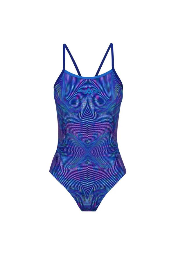 AMANZI - Strój Kąpielowy Amanzi Pro Back – Neochrome – Rozmiar 26. Kolor: niebieski. Wzór: aplikacja