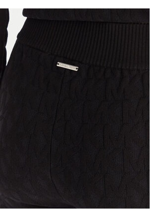 MICHAEL Michael Kors Legginsy MF530W7JWV Czarny Slim Fit. Kolor: czarny. Materiał: syntetyk