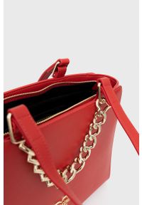 Love Moschino torebka kolor czerwony. Kolor: czerwony. Rodzaj torebki: na ramię #4