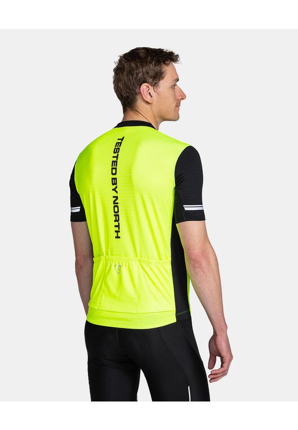 Jersey Kilpi Cavalet. Kolor: żółty. Materiał: jersey. Sport: kolarstwo