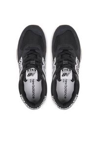 New Balance Sneakersy GC574AZ1 Czarny. Kolor: czarny. Materiał: materiał. Model: New Balance 574 #7