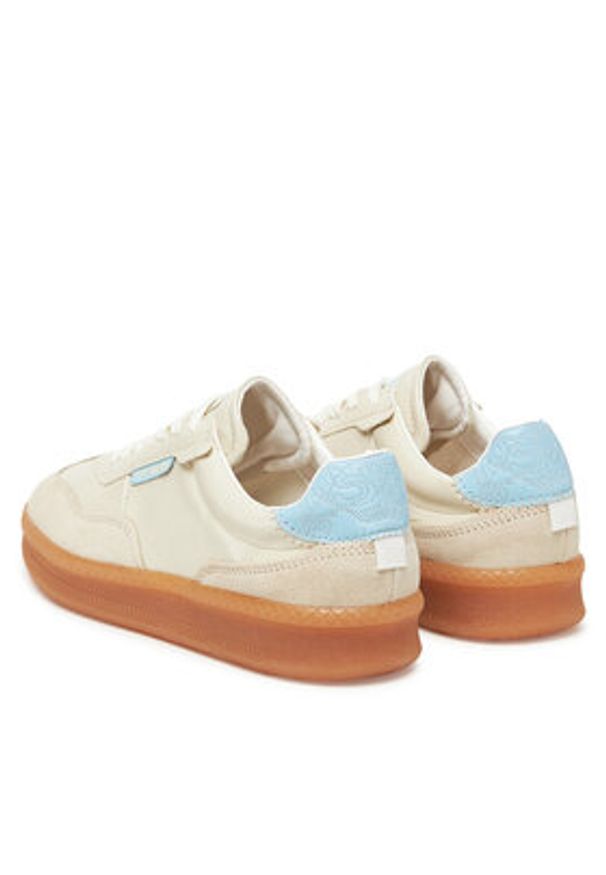 Steve Madden Sneakersy Euphoria SM11003591 Szary. Kolor: szary. Materiał: skóra