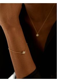 Daniel Wellington Bransoletka Pavé DW00400641 Złoty. Materiał: metalowe. Kolor: złoty #2