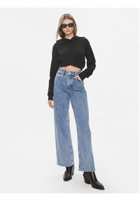 Calvin Klein Jeans Bluza J20J222551 Czarny Regular Fit. Kolor: czarny. Materiał: bawełna #4