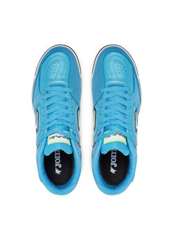 Joma Buty do piłki nożnej Top Flex 2527 TOPS2527IN Niebieski. Kolor: niebieski. Materiał: skóra
