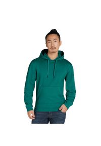 SG - Bluza Z Kapturem Unisex Dla Dorosłych Bez Metki. Typ kołnierza: kaptur. Kolor: zielony
