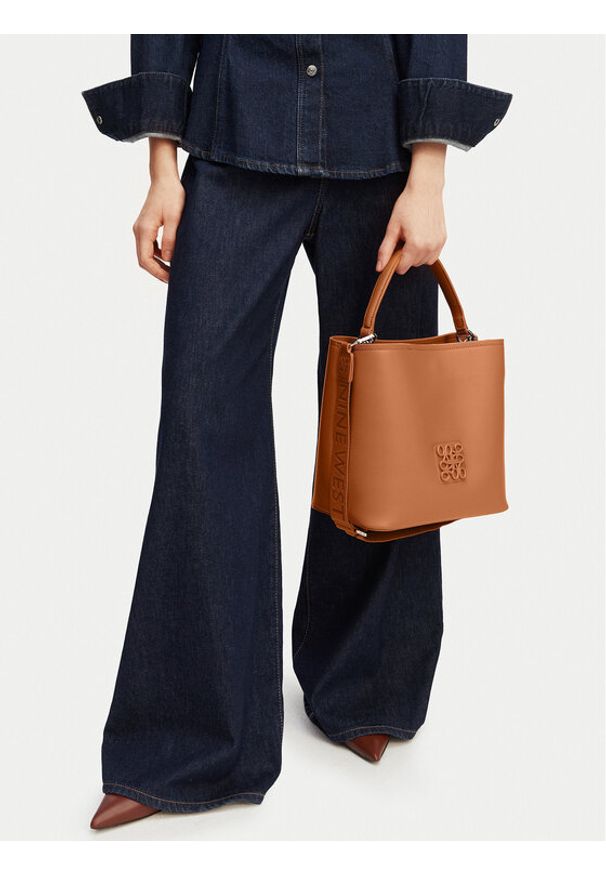 Nine West Torebka CEO-Aera-LDA8888 Brązowy. Kolor: brązowy