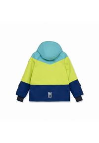Kurtka Narciarska zimowa dziecięca LEGO JESTED 708. Kolor: żółty, niebieski, wielokolorowy. Sezon: zima. Sport: narciarstwo #2