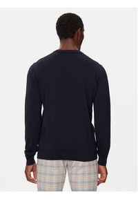 Lacoste Sweter AH1990 Granatowy Regular Fit. Kolor: niebieski. Materiał: wełna #2