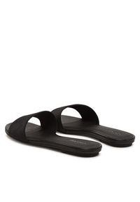 Calvin Klein Klapki Flat Slide Jacq HW0HW02389 Czarny. Kolor: czarny. Materiał: materiał #2