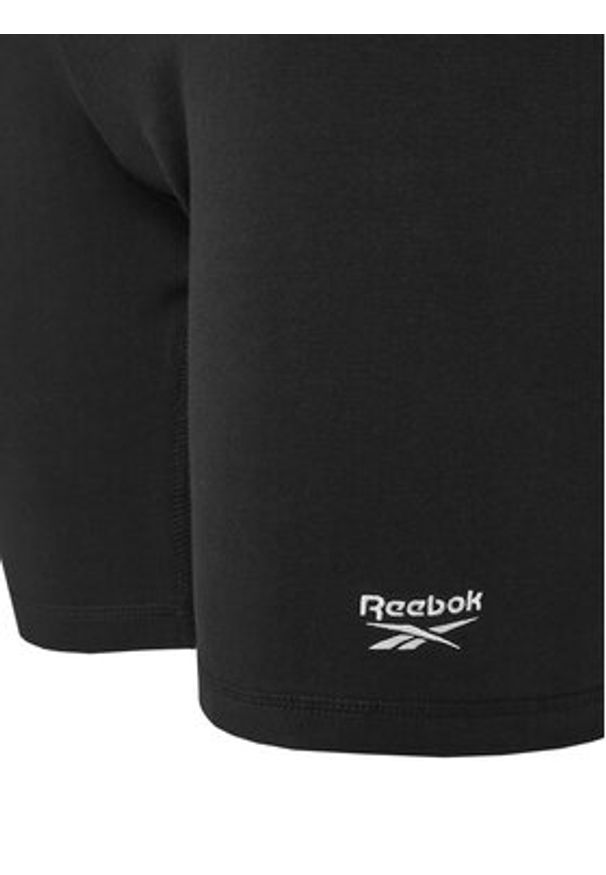 Reebok Szorty materiałowe 100037535 109-98-01 Czarny Regular Fit. Kolor: czarny. Materiał: bawełna