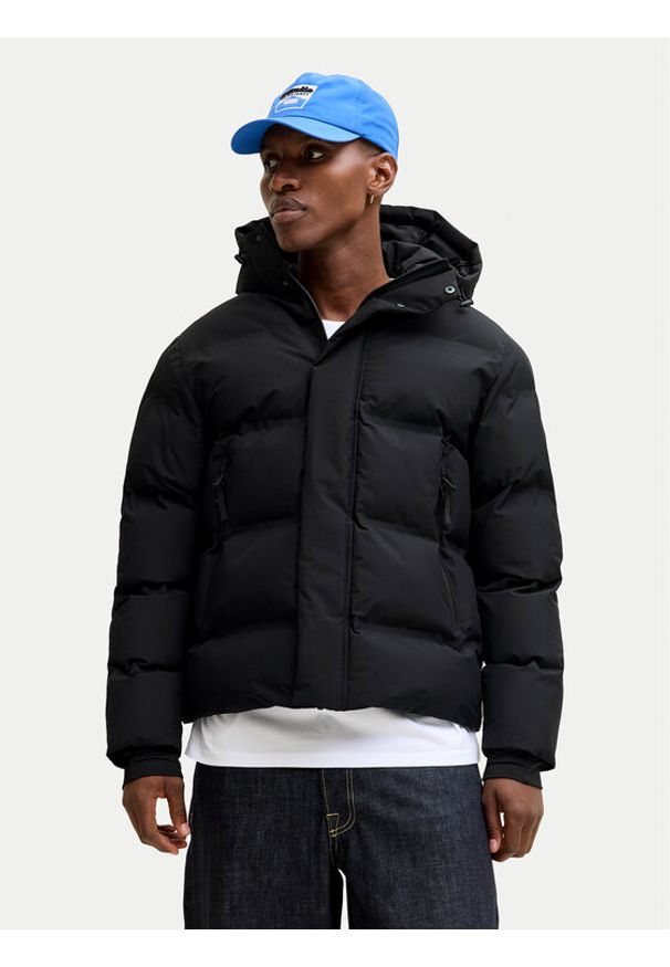 Jack & Jones Kurtka zimowa Fusion 12285919 Czarny Regular Fit. Kolor: czarny. Materiał: syntetyk. Sezon: zima