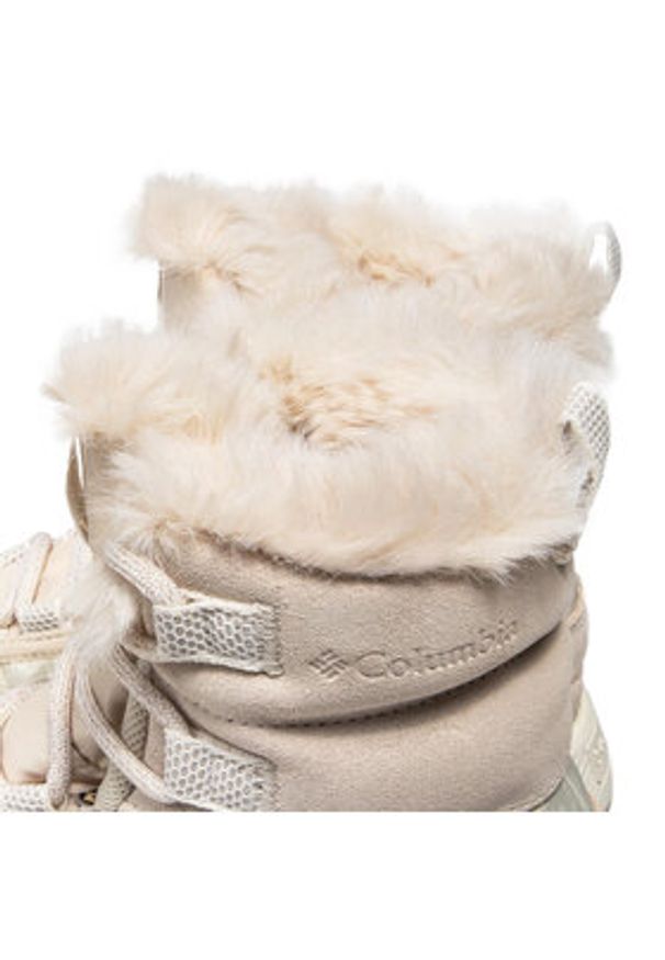 columbia - Columbia Śniegowce Slopeside Peak Luxe BL5106 Beżowy. Kolor: beżowy. Materiał: materiał