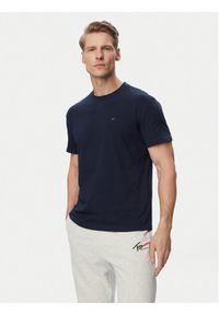 Tommy Jeans T-Shirt DM0DM22504 Granatowy Regular Fit. Kolor: niebieski. Materiał: bawełna #1