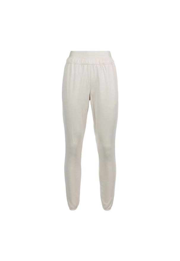 Puma - Spodnie fitness damskie PUMA Strong Power Fleece Jogger. Kolor: biały. Sport: fitness