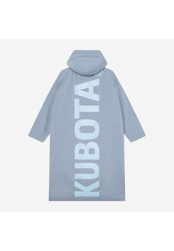 Kubota Kurtka Przeciwdeszcowa Unisex Parka Turystyczna. Kolor: niebieski. Materiał: poliester. Sport: turystyka piesza