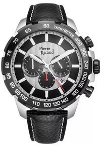 Zegarek męski Pierre Ricaud P97236.Y217CH czarny. Kolor: czarny #1