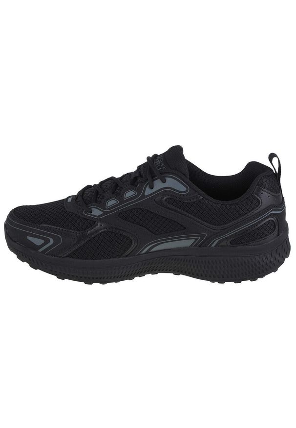 skechers - Buty do biegania męskie Skechers Go Run Consistent. Kolor: czarny, wielokolorowy. Materiał: syntetyk, materiał. Szerokość cholewki: normalna. Model: Skechers Sport. Sport: bieganie
