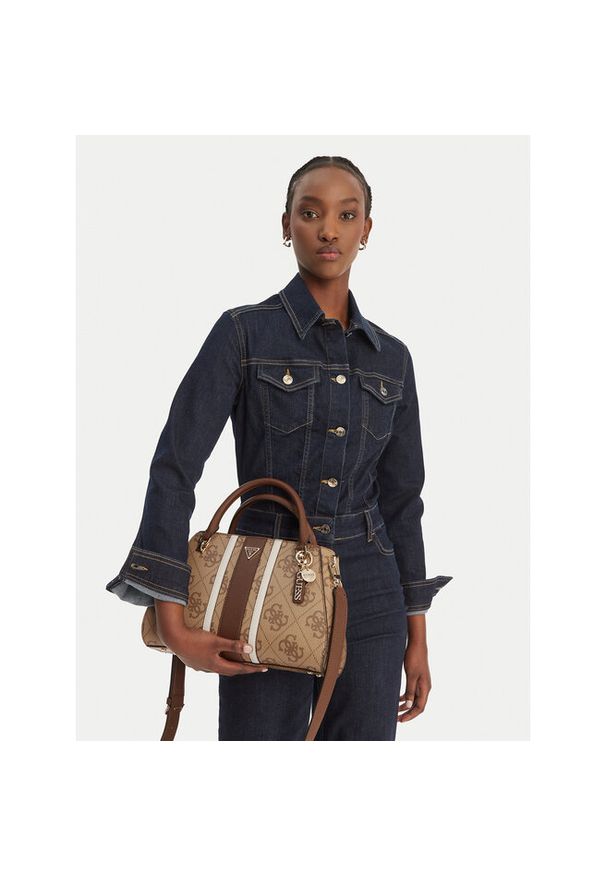 Torebka Guess. Kolor: brązowy