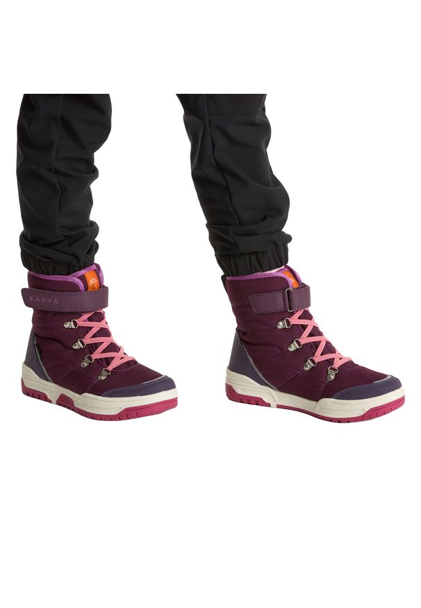 Śniegowce dziecięce KADVA Flow WaterProof. Kolor: czerwony. Sezon: zima