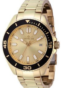 Zegarek Invicta Zegarek marki Invicta model 4631 kolor Zółty. Akcesoria męski. Sezon: Cały rok NoSize #1