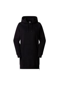 Sukienka damska The North Face Relaxed Hooded 0A8E48JK31 - czarna. Okazja: na co dzień. Typ kołnierza: kaptur. Kolor: czarny. Materiał: bawełna. Typ sukienki: sportowe, proste. Styl: casual, sportowy #1