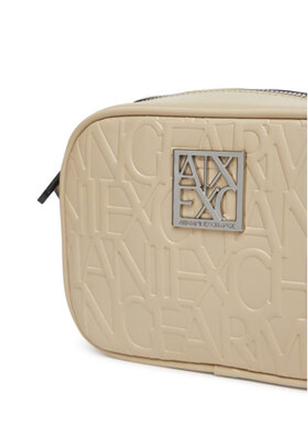 Armani Exchange Torebka 942733 CC793 U1092 Beżowy. Kolor: beżowy. Materiał: skórzane
