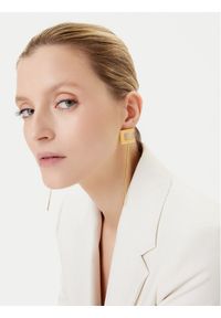 Elisabetta Franchi Kolczyki OR-12M-56E2-V140 Złoty. Materiał: metalowe. Kolor: złoty