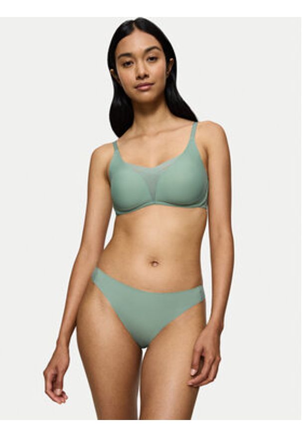 Triumph Stringi Smart Invisible 10222291 Zielony. Kolor: zielony. Materiał: syntetyk