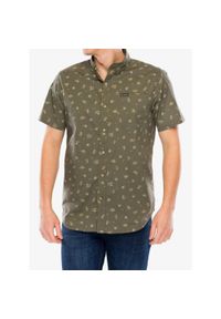 columbia - Koszula turystyczna męska Columbia Rapid Rivers Printed Short Sleeve Shirt. Kolor: zielony