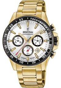 Zegarek Festina Zegarek męski Festina F20634-1 złoty. Kolor: złoty #1