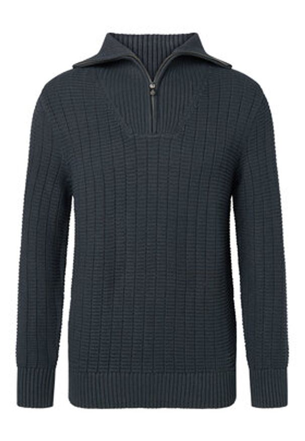 JOOP! Sweter 17 JK-15Jacobo 30047353 Granatowy Modern Fit. Kolor: niebieski. Materiał: syntetyk