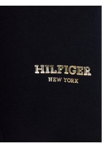 TOMMY HILFIGER - Tommy Hilfiger Legginsy Monotype Legging KG0KG07754 Niebieski Skinny Fit. Kolor: niebieski. Materiał: bawełna