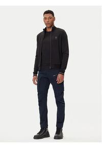 Aeronautica Militare Bluza 252FE2065UF00667 Czarny Regular Fit. Kolor: czarny. Materiał: wiskoza #4