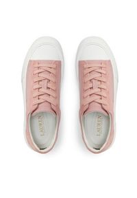 Lauren Ralph Lauren Sneakersy 802912343003 Różowy. Kolor: różowy. Materiał: materiał