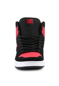 Buty DC Shoes Manteca 4 Hi Adys M 100743-BLR czarne. Kolor: czarny. Materiał: guma, skóra, materiał. Sport: skateboard