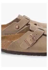 Birkenstock Klapki Boston 1019484 Brązowy. Kolor: brązowy. Materiał: skóra #4