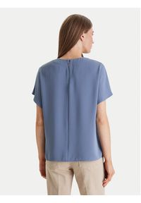 Calvin Klein Bluzka LV044E902G Błękitny Regular Fit. Kolor: niebieski. Materiał: syntetyk #2