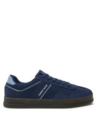 Tommy Jeans Sneakersy The Greenwich Suede EN0EN02696 Granatowy. Kolor: niebieski. Materiał: zamsz, skóra