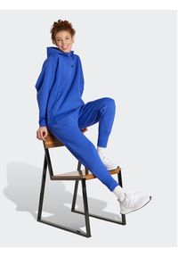Adidas - adidas Spodnie dresowe Z.N.E. IS3914 Niebieski Regular Fit. Kolor: niebieski. Materiał: bawełna, syntetyk