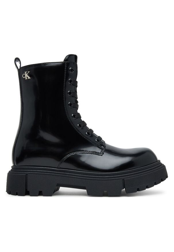 Trapery Calvin Klein. Kolor: czarny